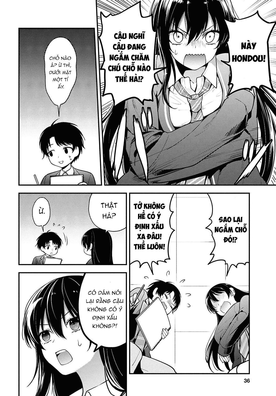 Cô Nàng Yankee Shimizu-San Bàn Bên Đã Nhuộm Tóc Đen Mất Rồi Chap 1 - Next Chap 2