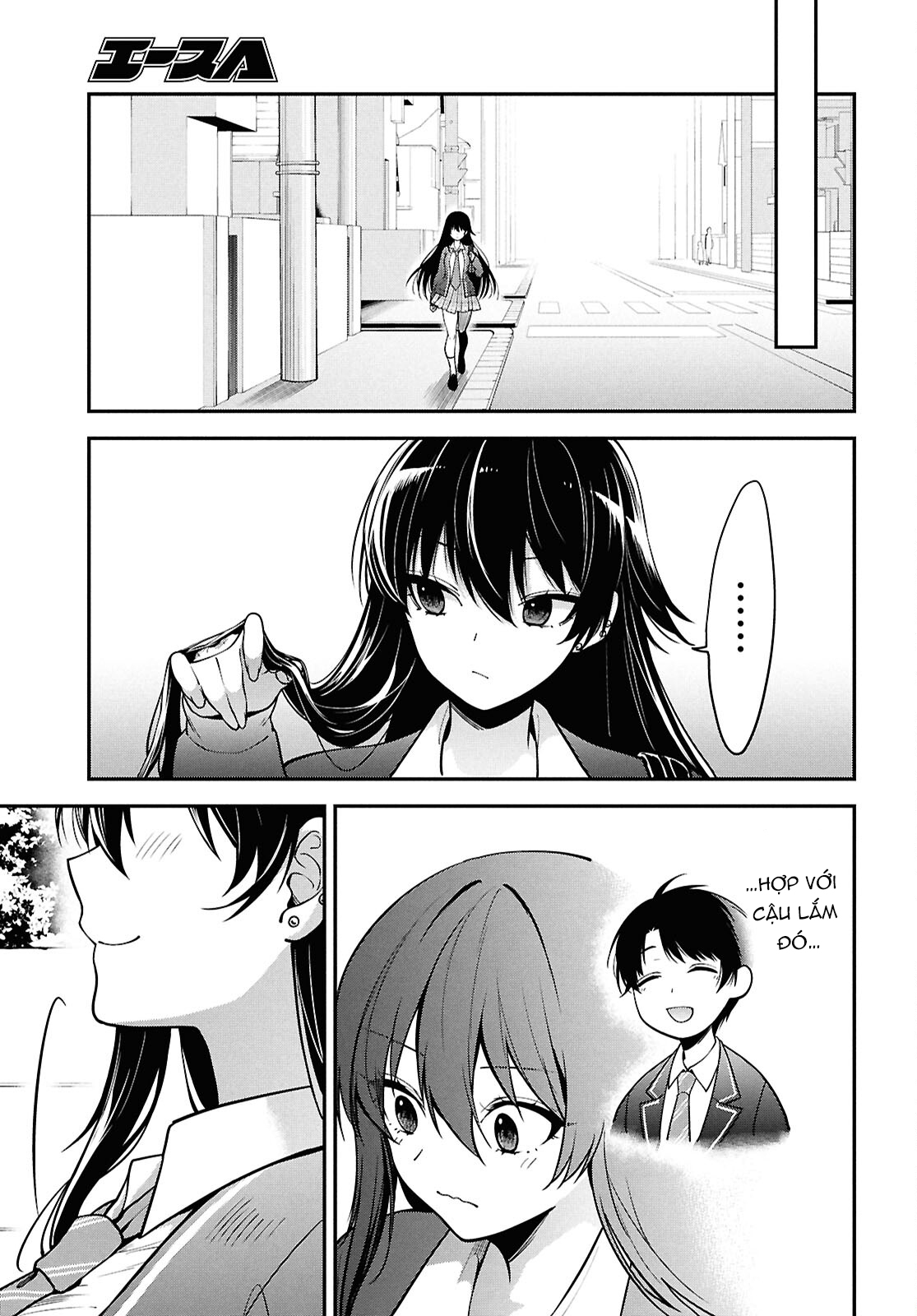 Cô Nàng Yankee Shimizu-San Bàn Bên Đã Nhuộm Tóc Đen Mất Rồi Chap 1 - Next Chap 2