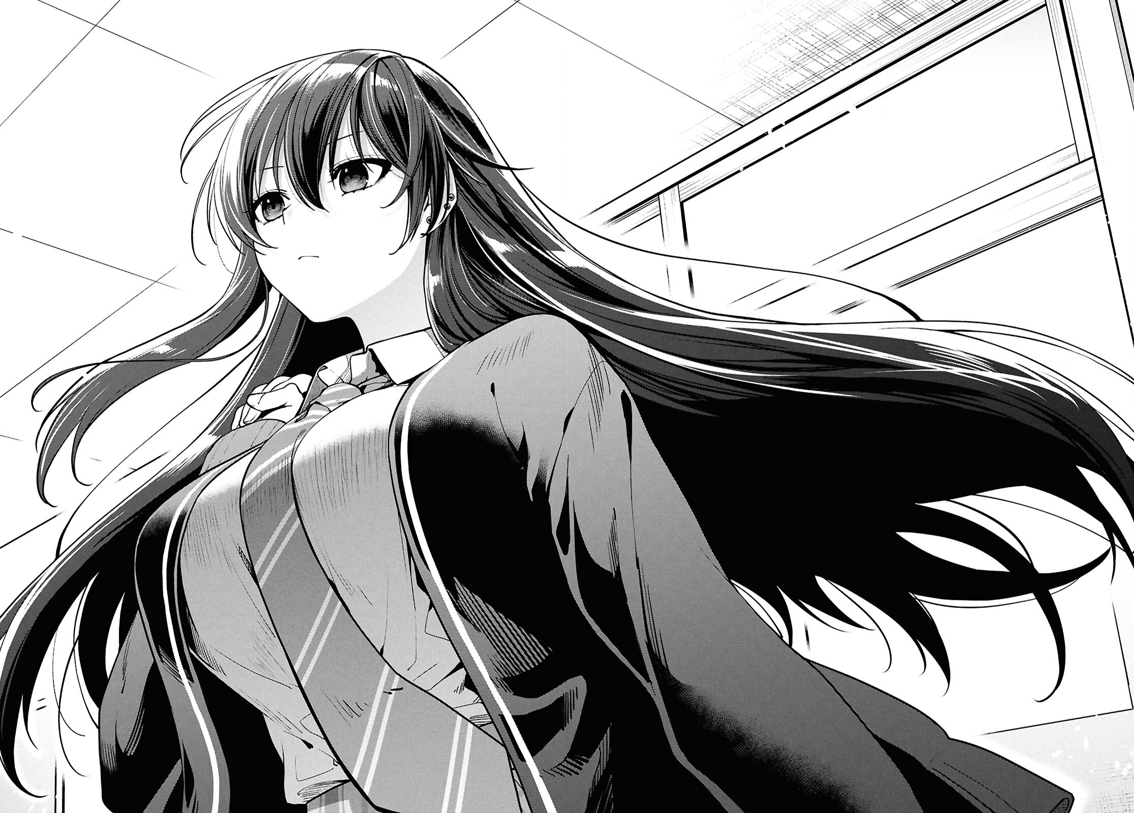 Cô Nàng Yankee Shimizu-San Bàn Bên Đã Nhuộm Tóc Đen Mất Rồi Chap 1 - Next Chap 2