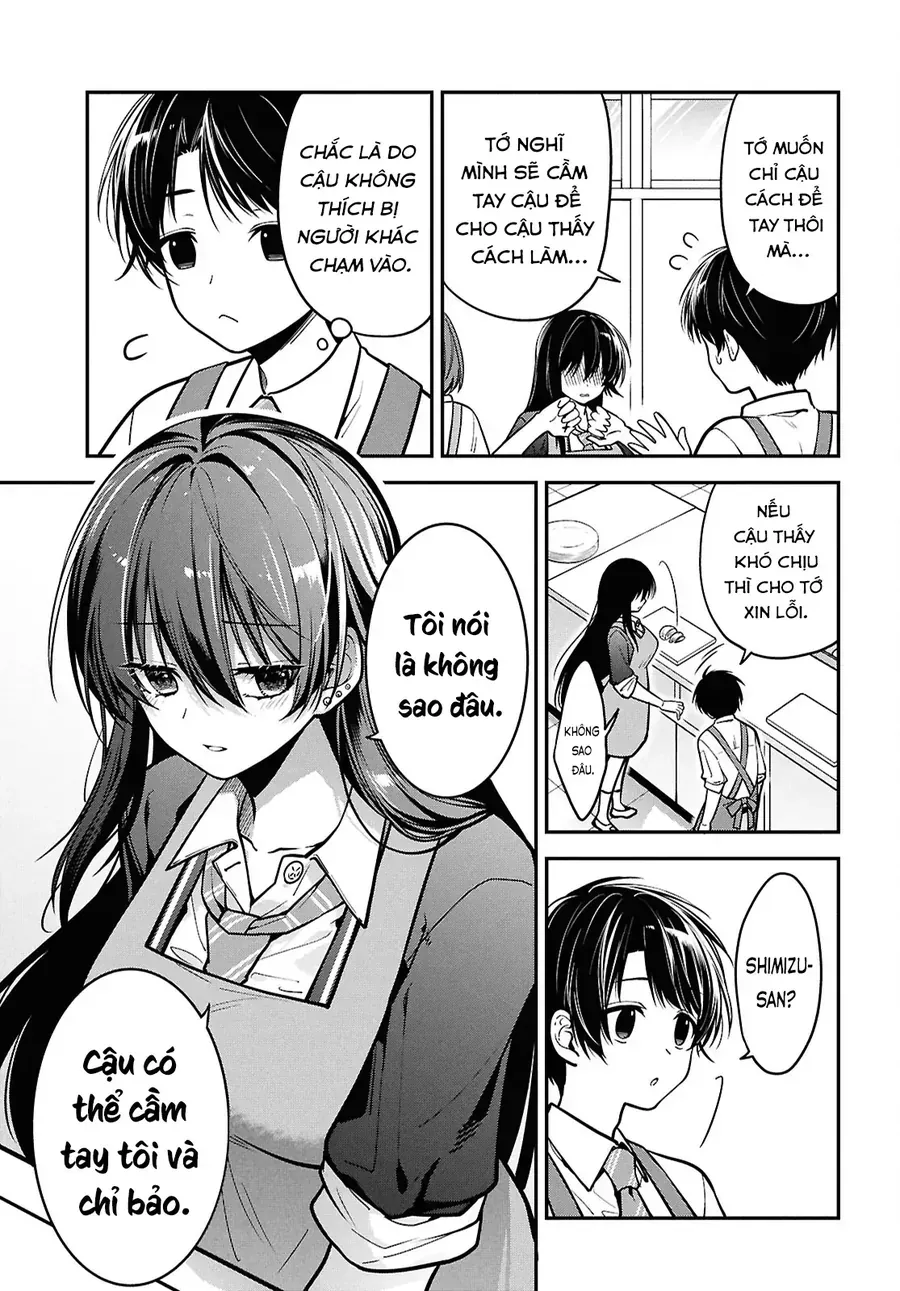 Cô Nàng Yankee Shimizu-San Bàn Bên Đã Nhuộm Tóc Đen Mất Rồi Chap 2 - Next Chap 3