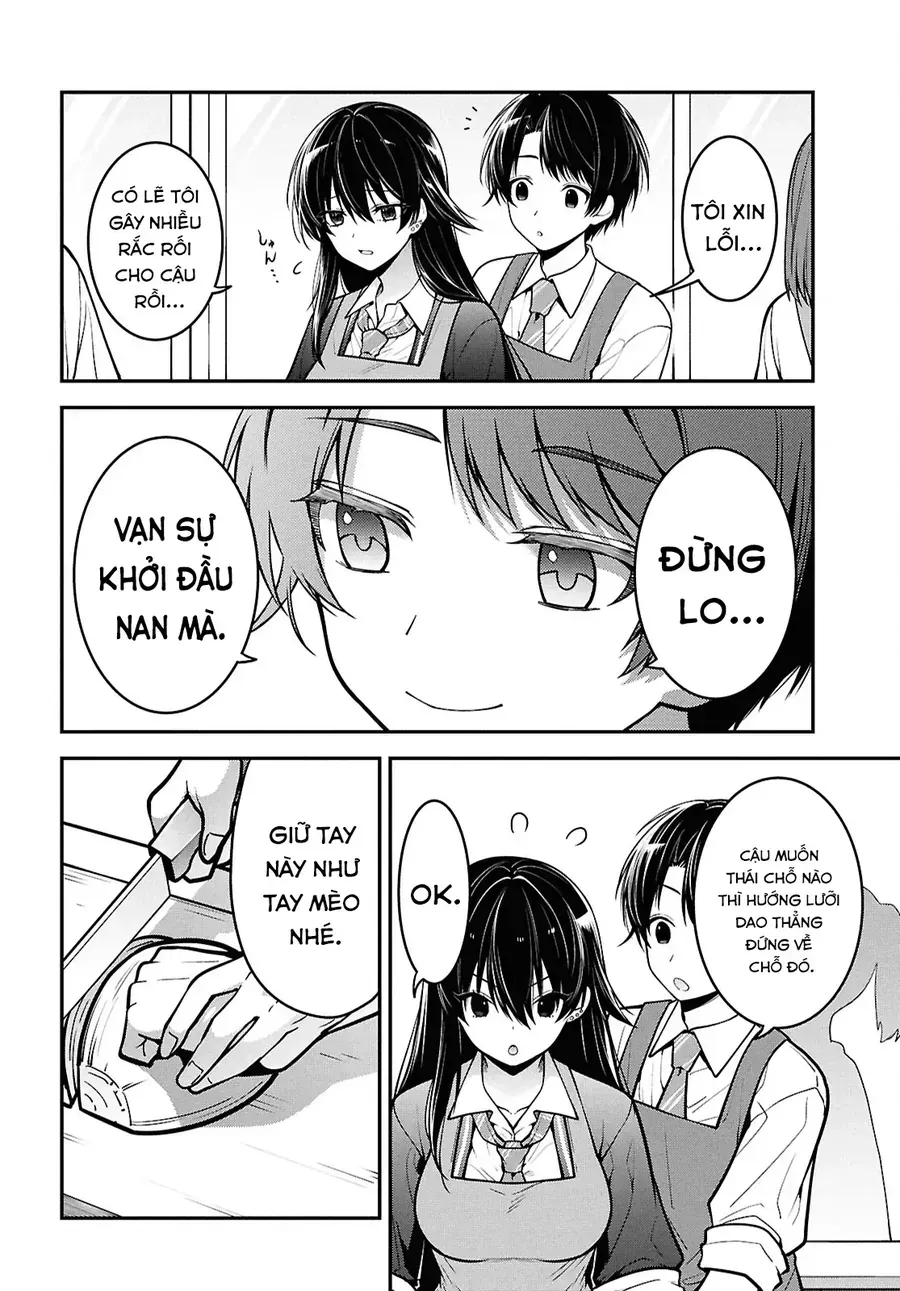 Cô Nàng Yankee Shimizu-San Bàn Bên Đã Nhuộm Tóc Đen Mất Rồi Chap 2 - Next Chap 3