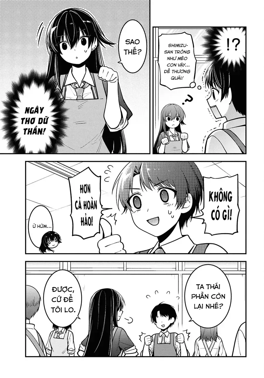 Cô Nàng Yankee Shimizu-San Bàn Bên Đã Nhuộm Tóc Đen Mất Rồi Chap 2 - Next Chap 3