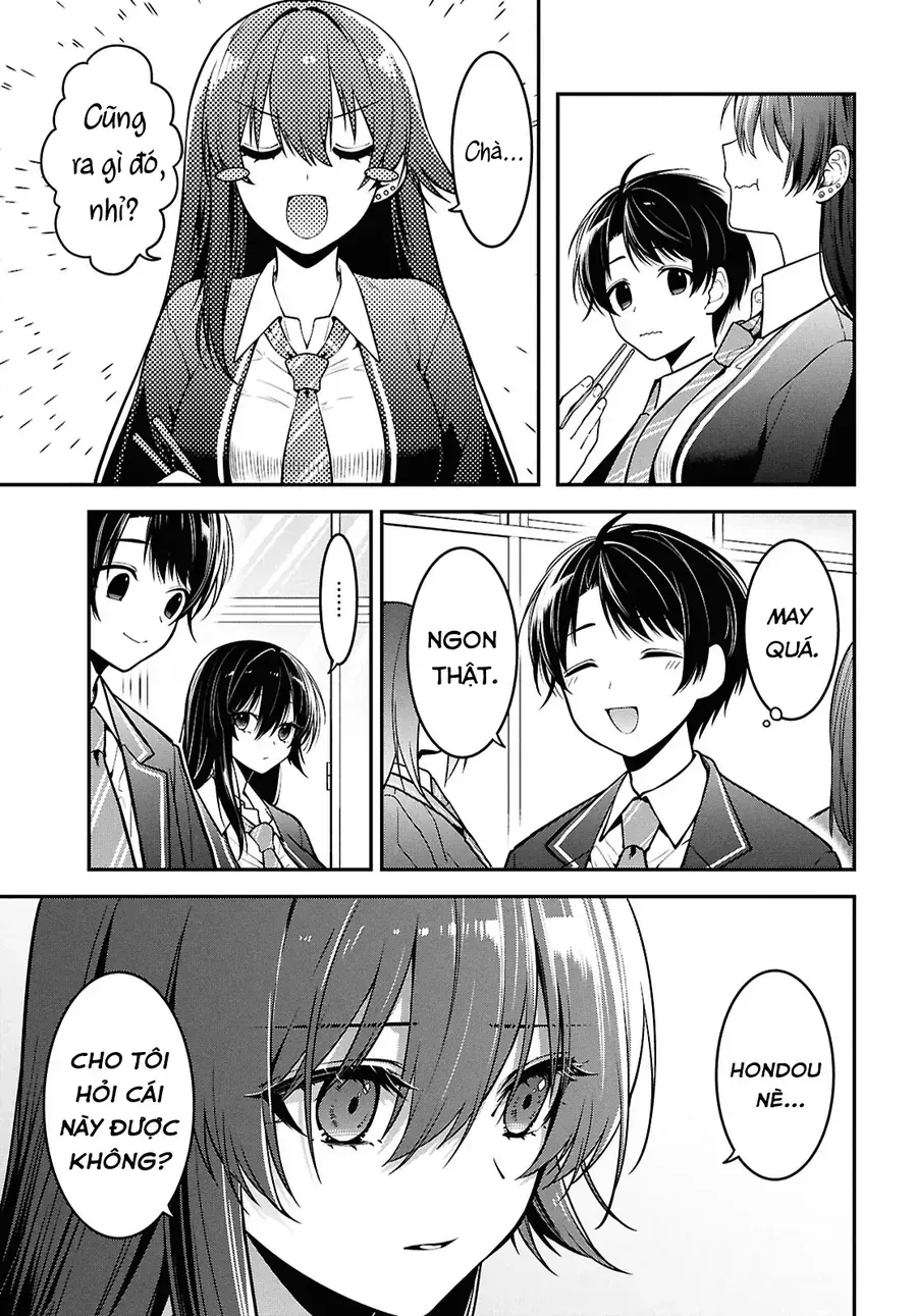 Cô Nàng Yankee Shimizu-San Bàn Bên Đã Nhuộm Tóc Đen Mất Rồi Chap 2 - Next Chap 3