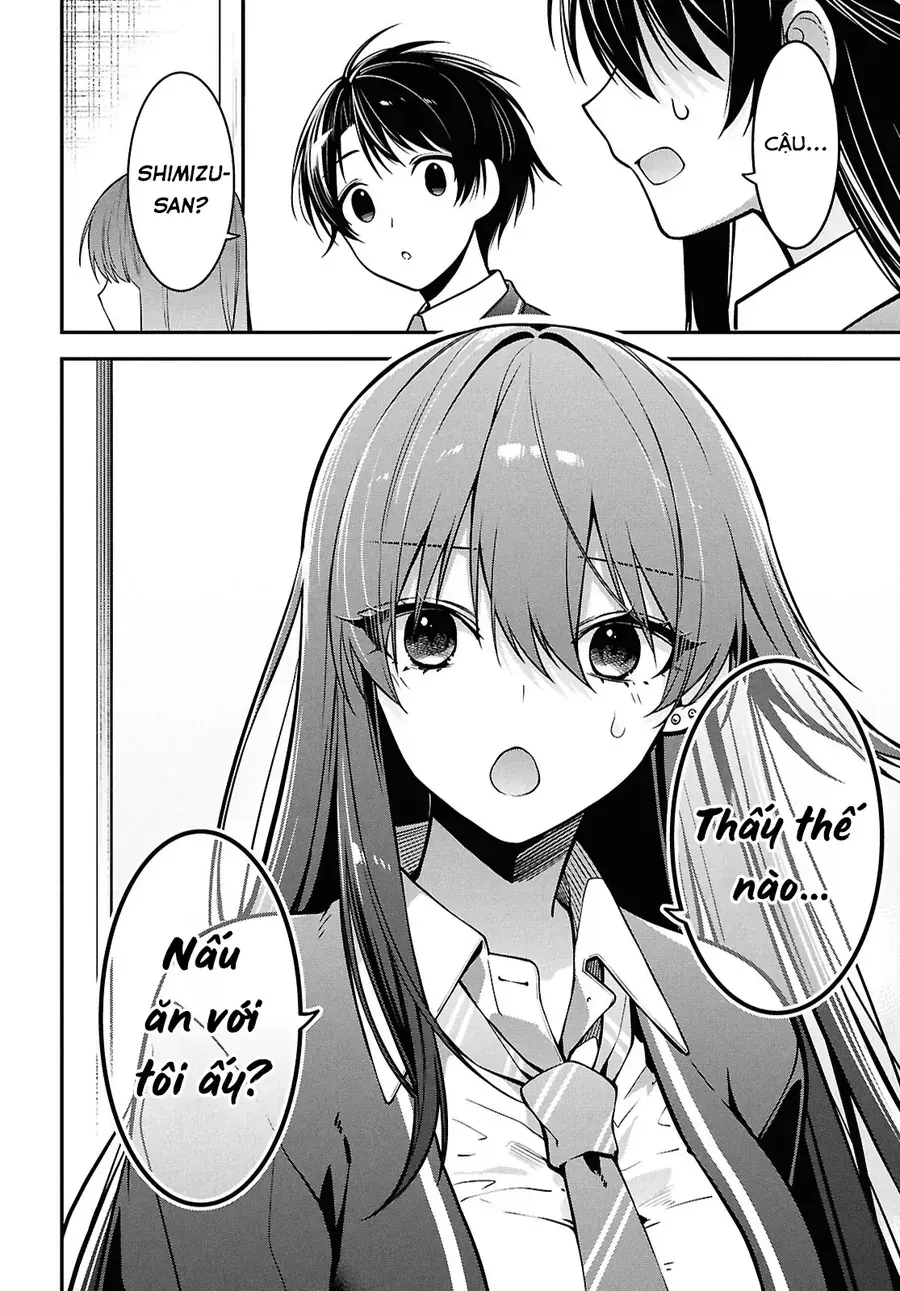 Cô Nàng Yankee Shimizu-San Bàn Bên Đã Nhuộm Tóc Đen Mất Rồi Chap 2 - Next Chap 3