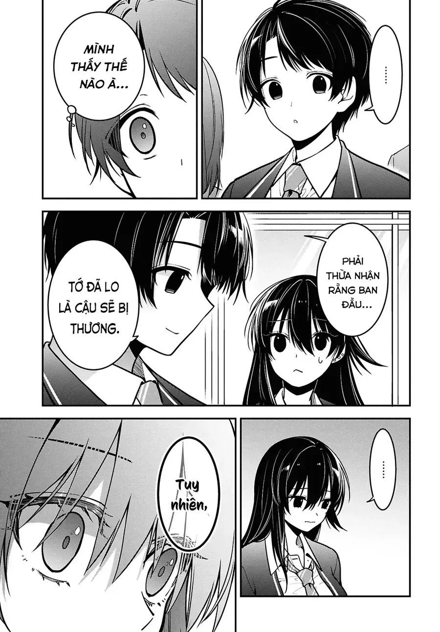 Cô Nàng Yankee Shimizu-San Bàn Bên Đã Nhuộm Tóc Đen Mất Rồi Chap 2 - Next Chap 3