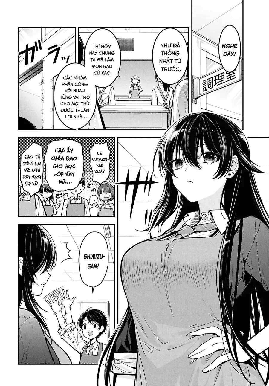 Cô Nàng Yankee Shimizu-San Bàn Bên Đã Nhuộm Tóc Đen Mất Rồi Chap 2 - Next Chap 3