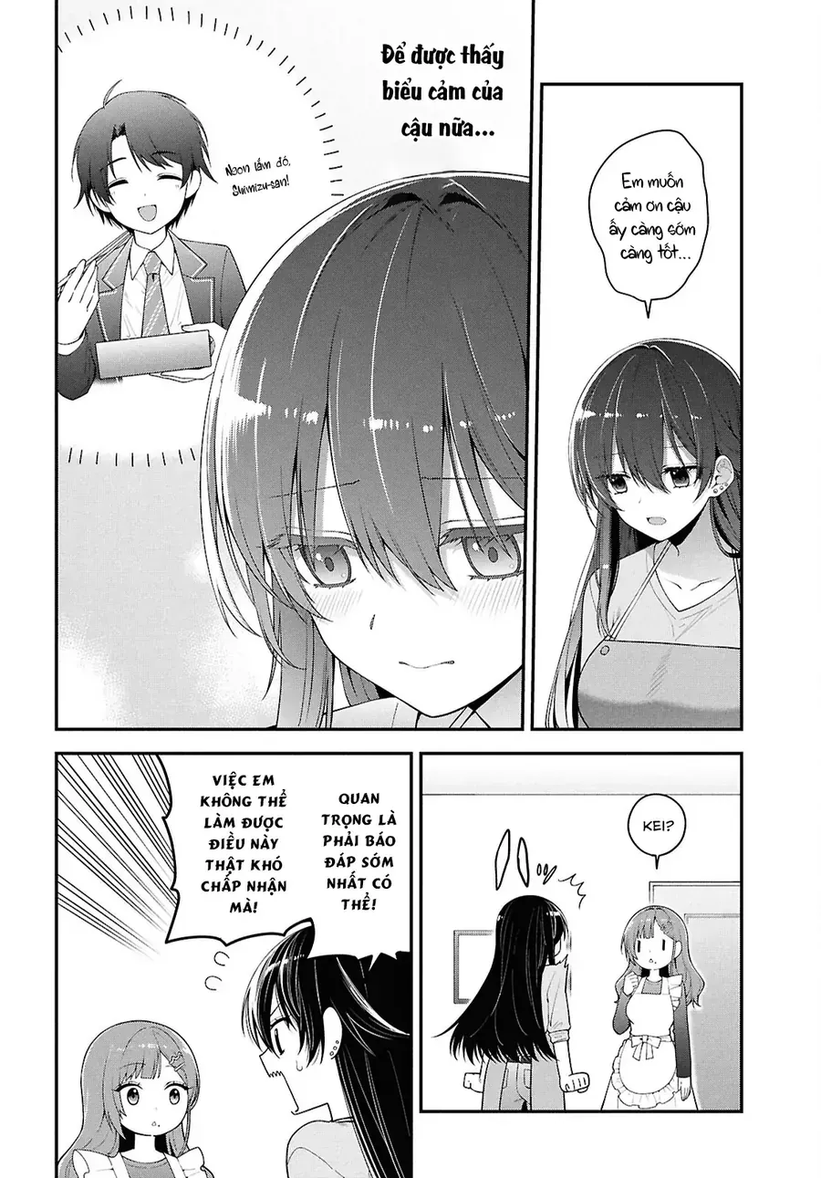 Cô Nàng Yankee Shimizu-San Bàn Bên Đã Nhuộm Tóc Đen Mất Rồi Chap 3 - Next Chap 4