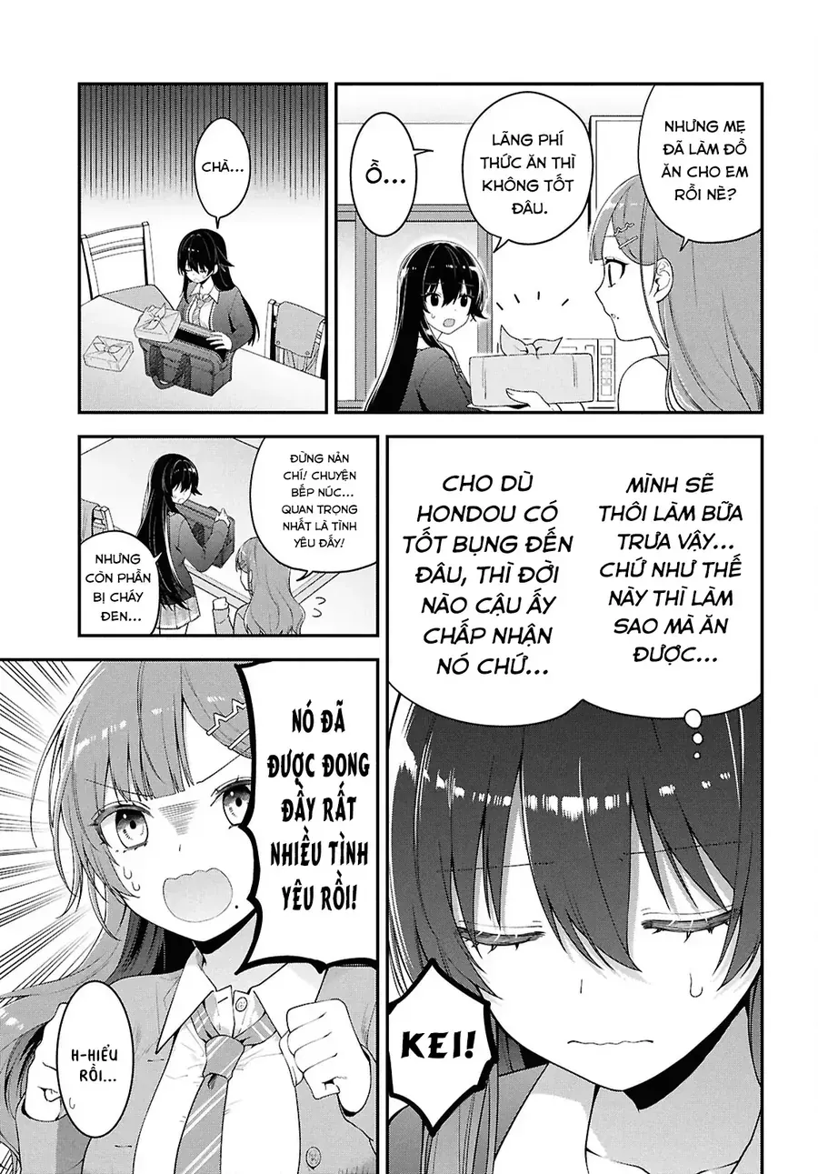 Cô Nàng Yankee Shimizu-San Bàn Bên Đã Nhuộm Tóc Đen Mất Rồi Chap 3 - Next Chap 4