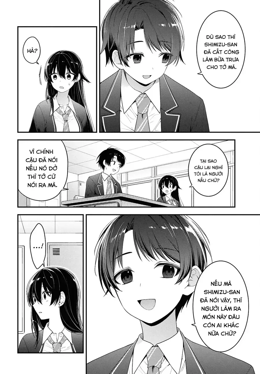 Cô Nàng Yankee Shimizu-San Bàn Bên Đã Nhuộm Tóc Đen Mất Rồi Chap 3 - Next Chap 4