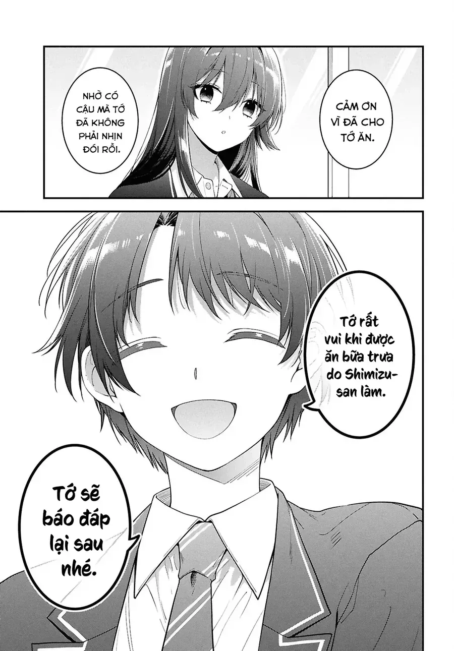 Cô Nàng Yankee Shimizu-San Bàn Bên Đã Nhuộm Tóc Đen Mất Rồi Chap 3 - Next Chap 4