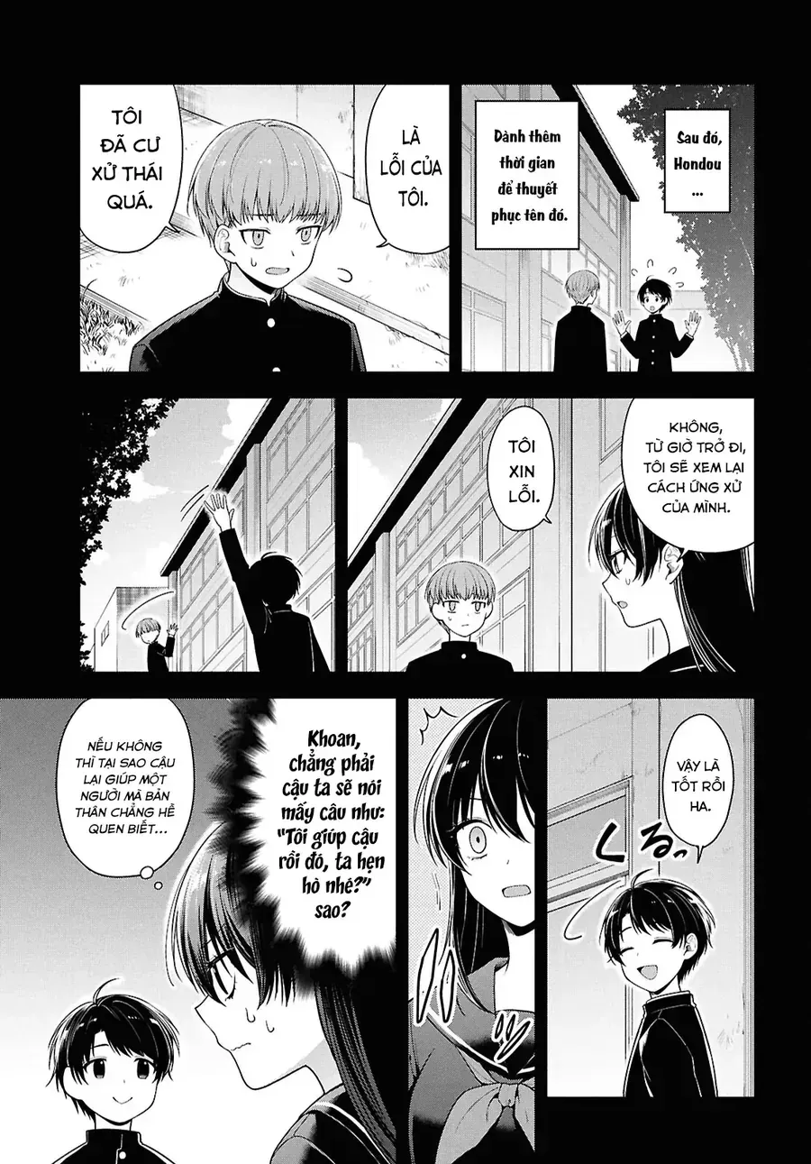 Cô Nàng Yankee Shimizu-San Bàn Bên Đã Nhuộm Tóc Đen Mất Rồi Chap 4 - Next Chap 5