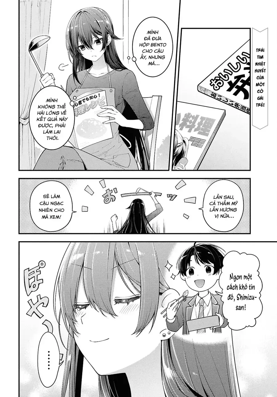 Cô Nàng Yankee Shimizu-San Bàn Bên Đã Nhuộm Tóc Đen Mất Rồi Chap 4 - Next Chap 5