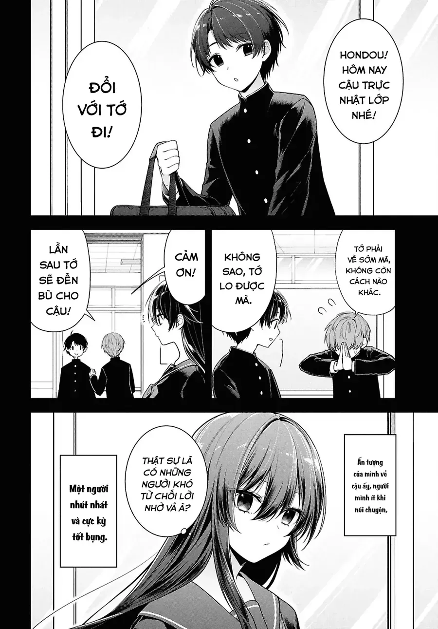 Cô Nàng Yankee Shimizu-San Bàn Bên Đã Nhuộm Tóc Đen Mất Rồi Chap 4 - Next Chap 5