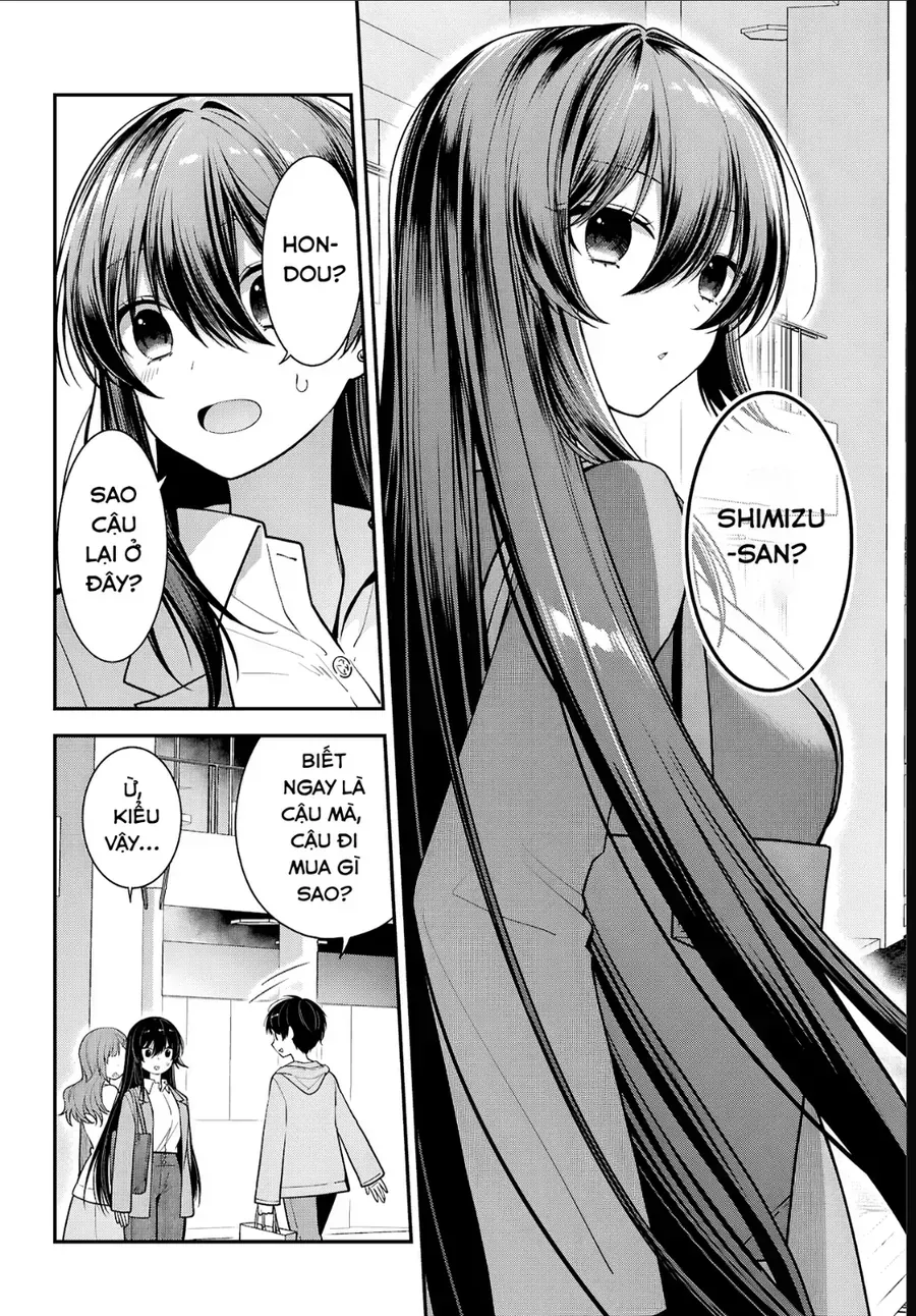 Cô Nàng Yankee Shimizu-San Bàn Bên Đã Nhuộm Tóc Đen Mất Rồi Chap 5 - Next Chap 6