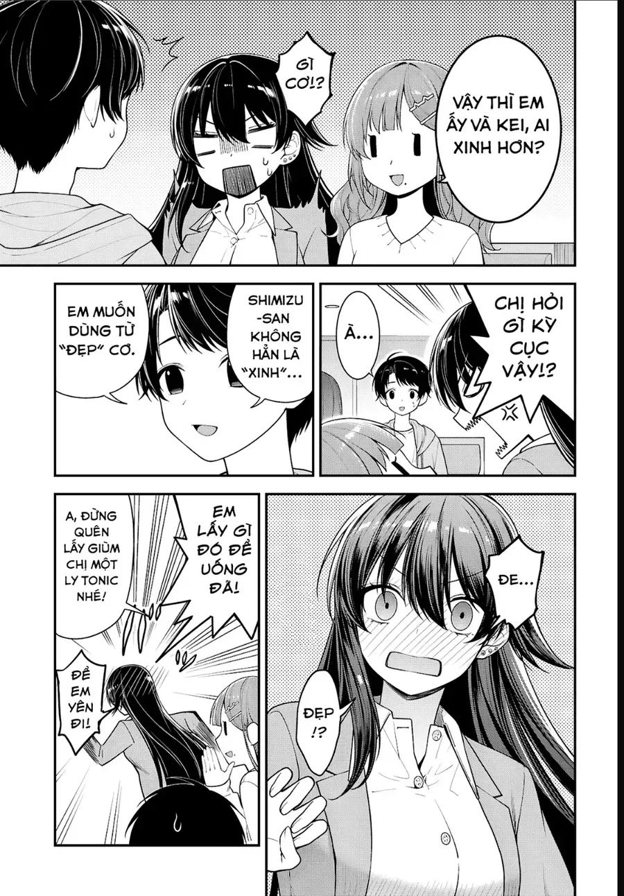 Cô Nàng Yankee Shimizu-San Bàn Bên Đã Nhuộm Tóc Đen Mất Rồi Chap 5 - Next Chap 6