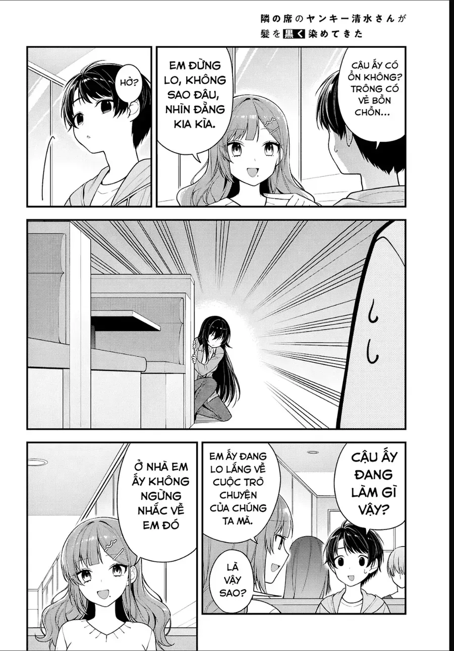 Cô Nàng Yankee Shimizu-San Bàn Bên Đã Nhuộm Tóc Đen Mất Rồi Chap 5 - Next Chap 6