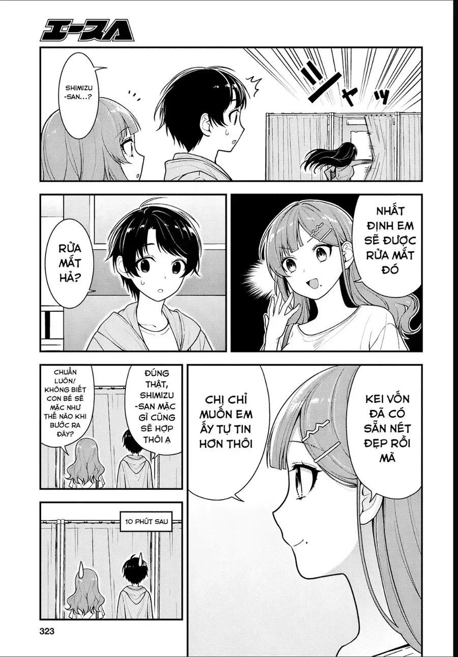Cô Nàng Yankee Shimizu-San Bàn Bên Đã Nhuộm Tóc Đen Mất Rồi Chap 6 - Next Chap 7