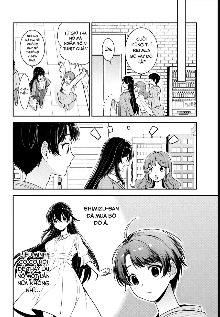 Cô Nàng Yankee Shimizu-San Bàn Bên Đã Nhuộm Tóc Đen Mất Rồi Chap 6 - Next Chap 7