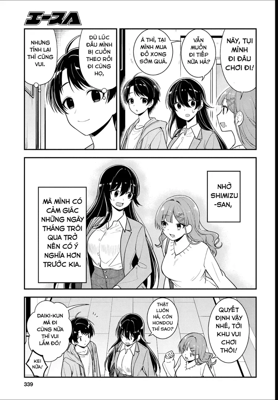 Cô Nàng Yankee Shimizu-San Bàn Bên Đã Nhuộm Tóc Đen Mất Rồi Chap 6 - Next Chap 7
