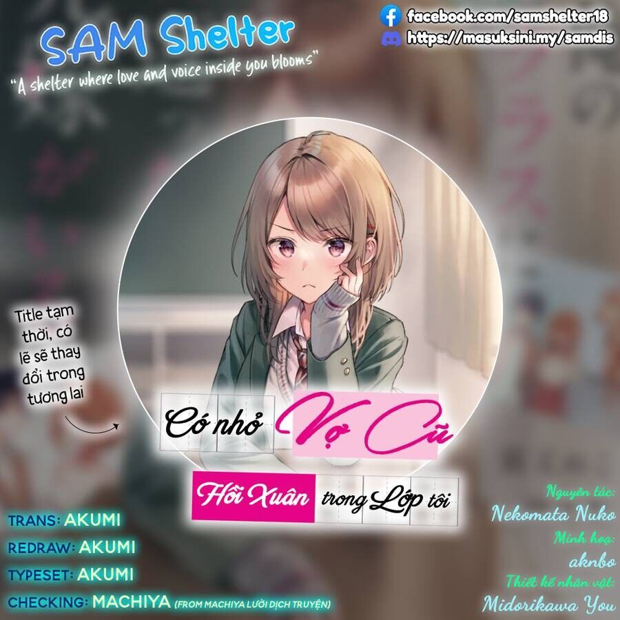 Có Nhỏ Vợ Cũ Hồi Xuân Trong Lớp Tôi Chap 2 - Next Chap 3