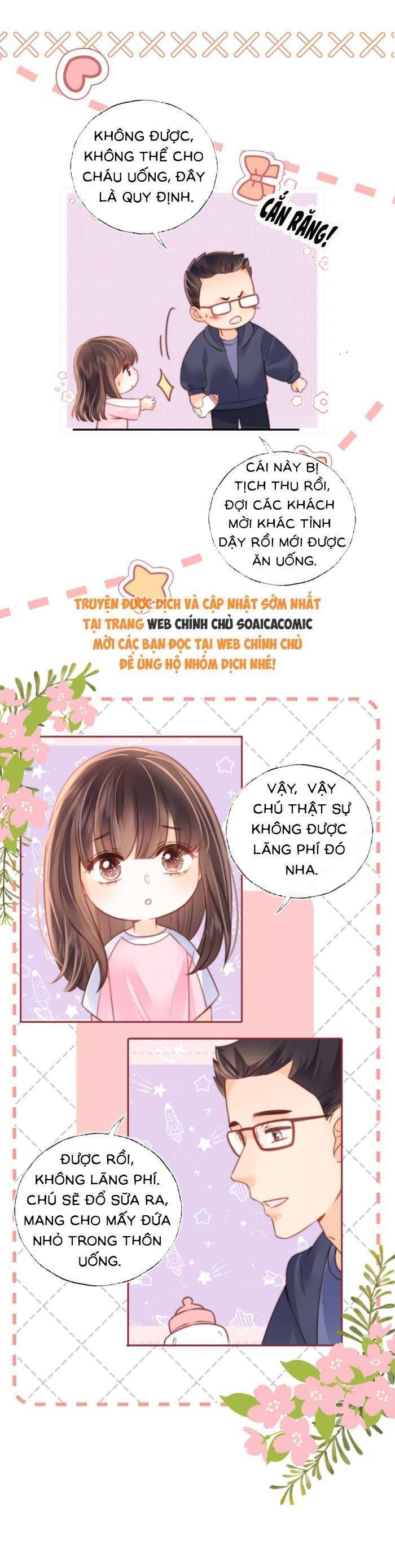 Cô tổ mới ba tuổi rưỡi, ôm bình sữa xem bói được cả mạng yêu chiều Chap 17 - Next Chap 18