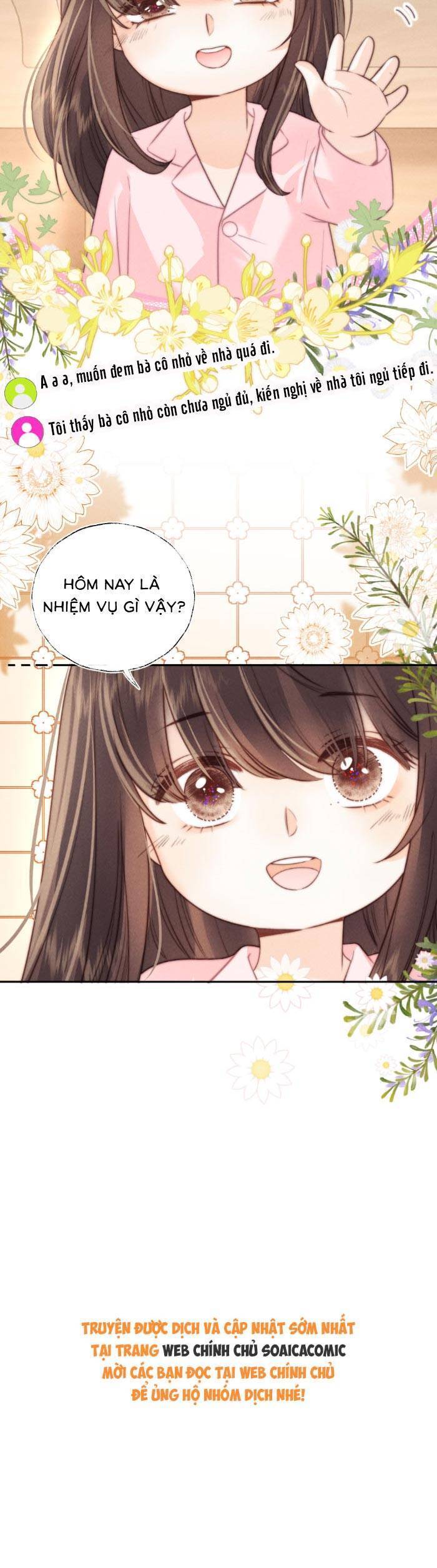 Cô tổ mới ba tuổi rưỡi, ôm bình sữa xem bói được cả mạng yêu chiều Chap 25 - Next Chap 26