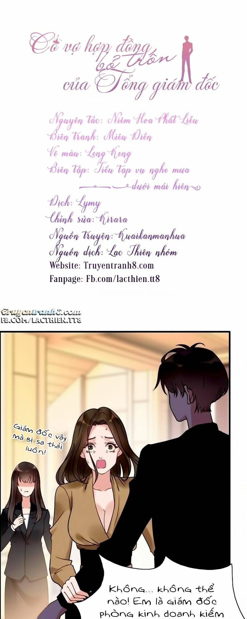 Cô Vợ Hợp Đồng Bỏ Trốn Của Tổng Giám Đốc Chap 24 - Next Chap 25