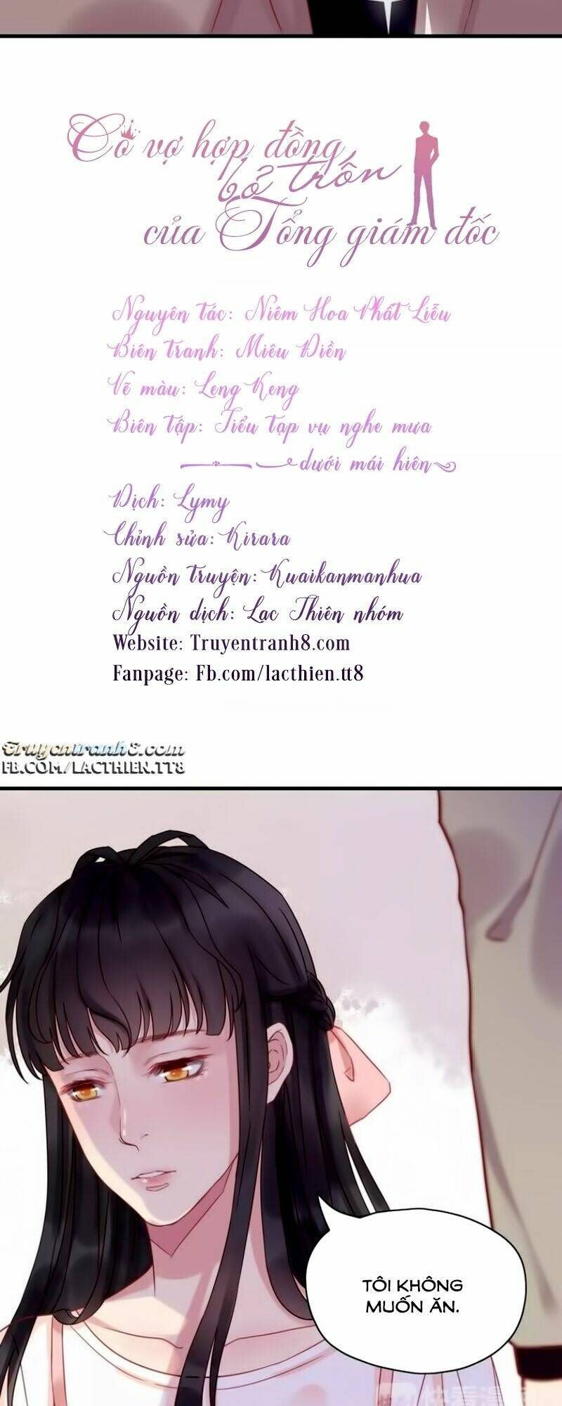 Cô Vợ Hợp Đồng Bỏ Trốn Của Tổng Giám Đốc Chap 8 - Next Chap 9