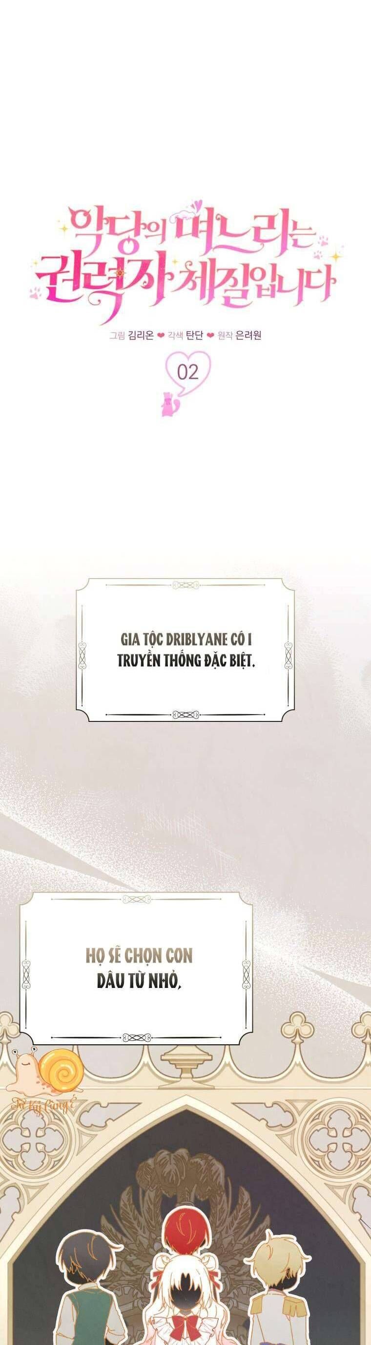 Con dâu của kẻ phản diện là một người có quyền lực Chap 2 - Next Chap 3