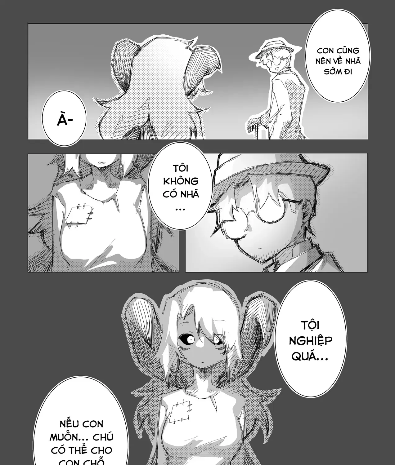 Con Gái Nuôi Của Tôi Là Sinh Vật Dị Thường Đáng Sợ Chap 1 - Next Chap 2