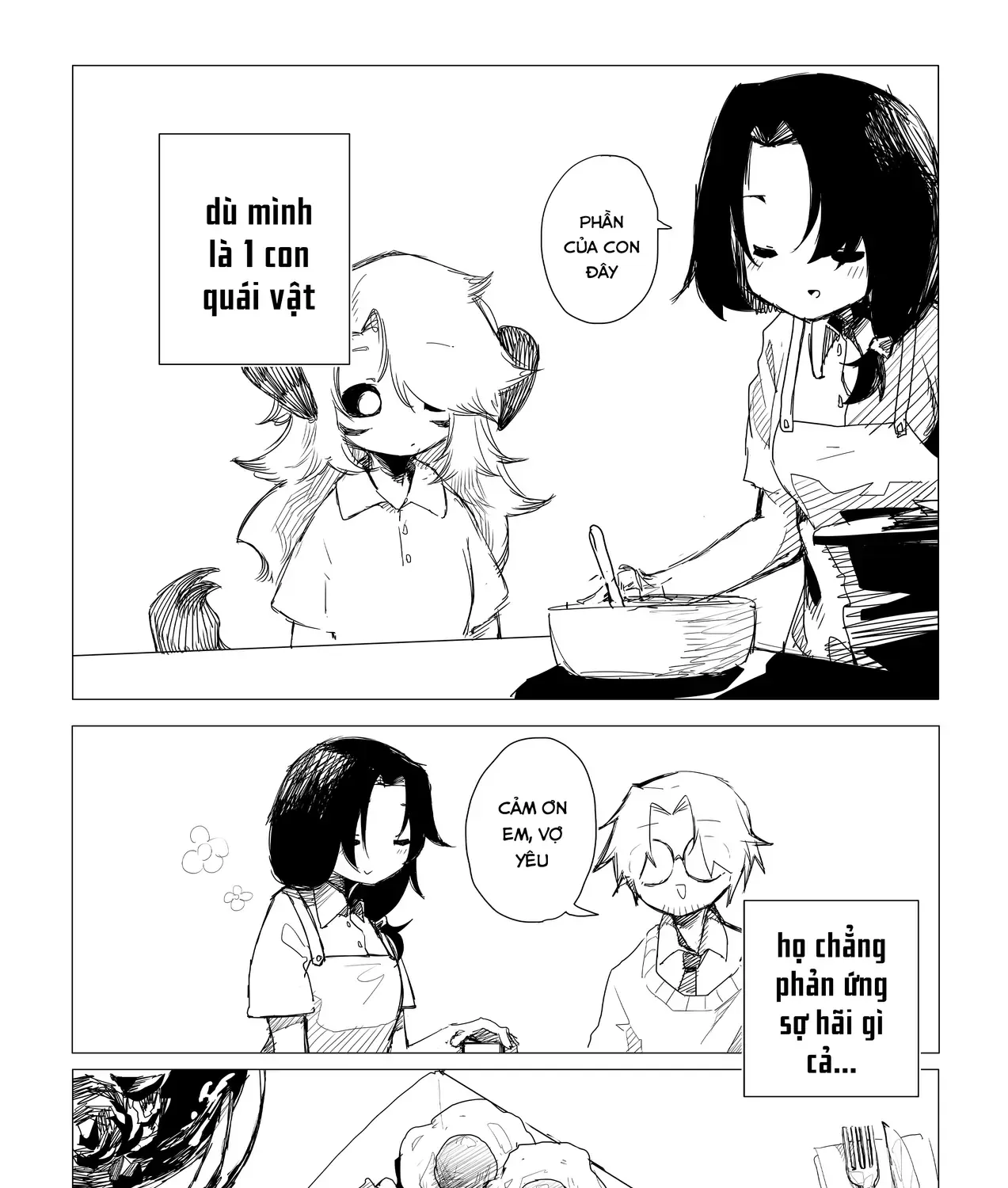 Con Gái Nuôi Của Tôi Là Sinh Vật Dị Thường Đáng Sợ Chap 2 - Next Chap 3