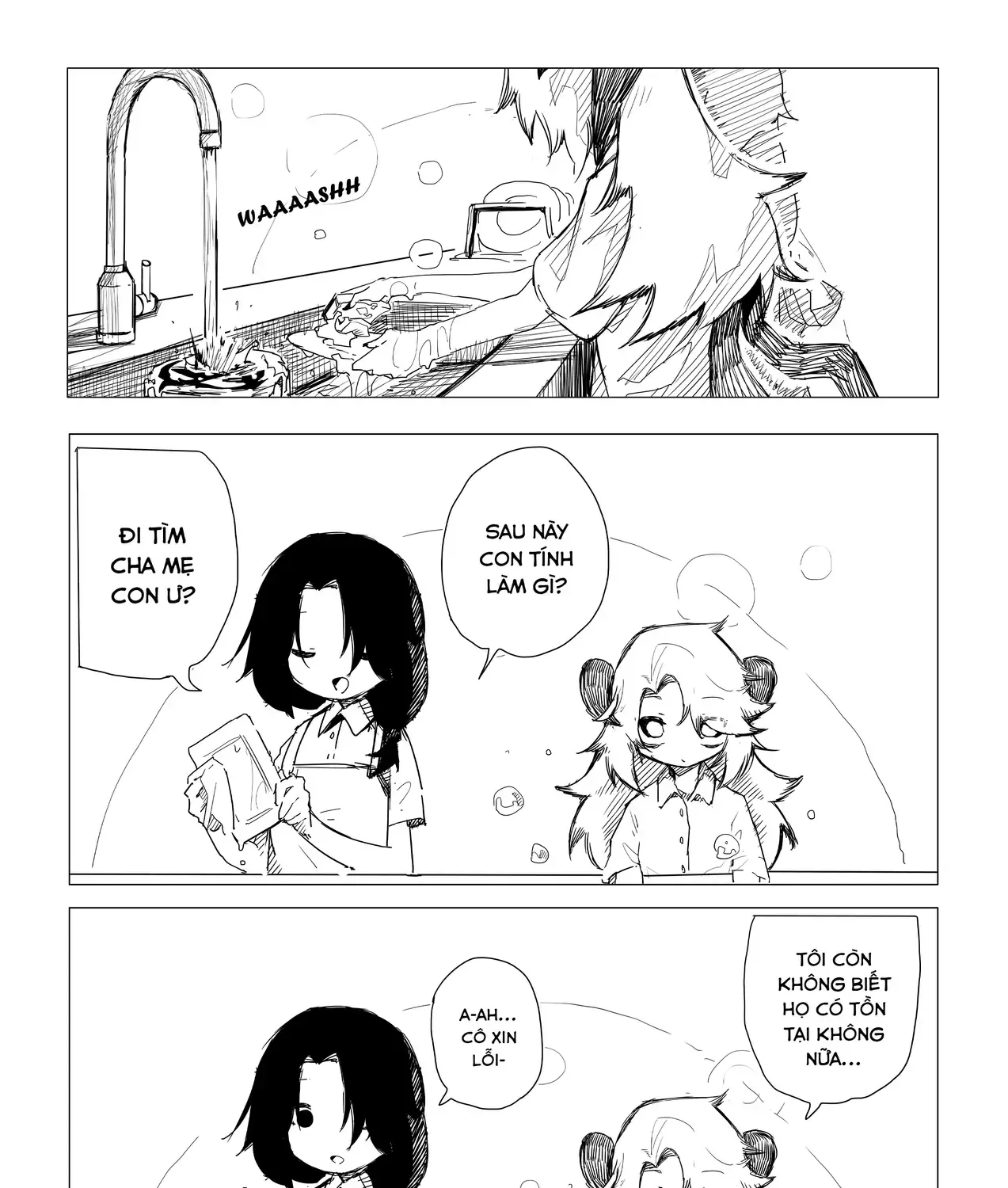 Con Gái Nuôi Của Tôi Là Sinh Vật Dị Thường Đáng Sợ Chap 2 - Next Chap 3