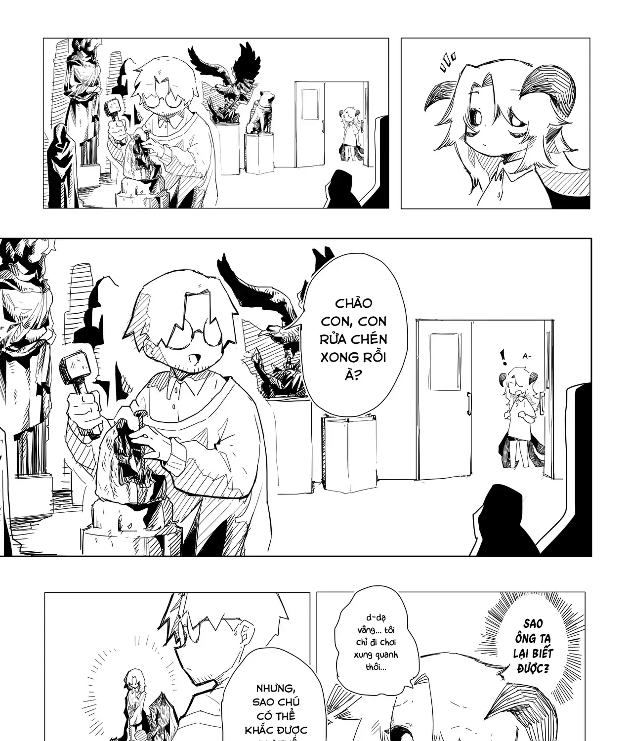 Con Gái Nuôi Của Tôi Là Sinh Vật Dị Thường Đáng Sợ Chap 2 - Next Chap 3