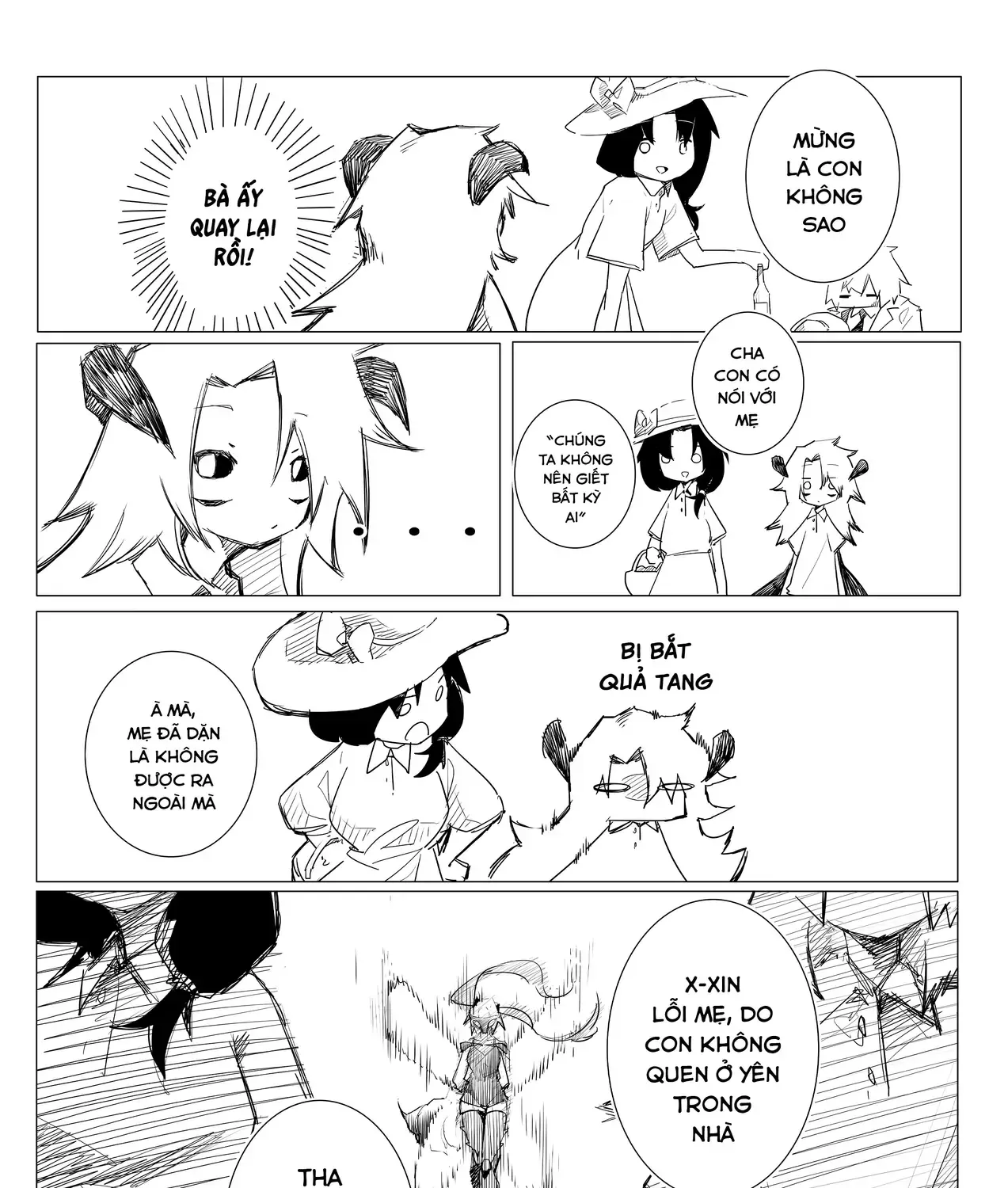 Con Gái Nuôi Của Tôi Là Sinh Vật Dị Thường Đáng Sợ Chap 3 - Next Chap 4