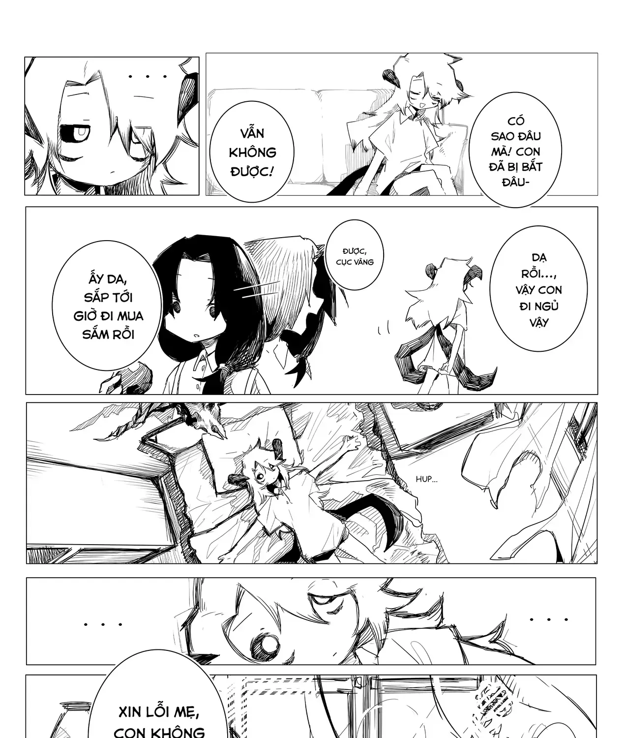 Con Gái Nuôi Của Tôi Là Sinh Vật Dị Thường Đáng Sợ Chap 3 - Next Chap 4