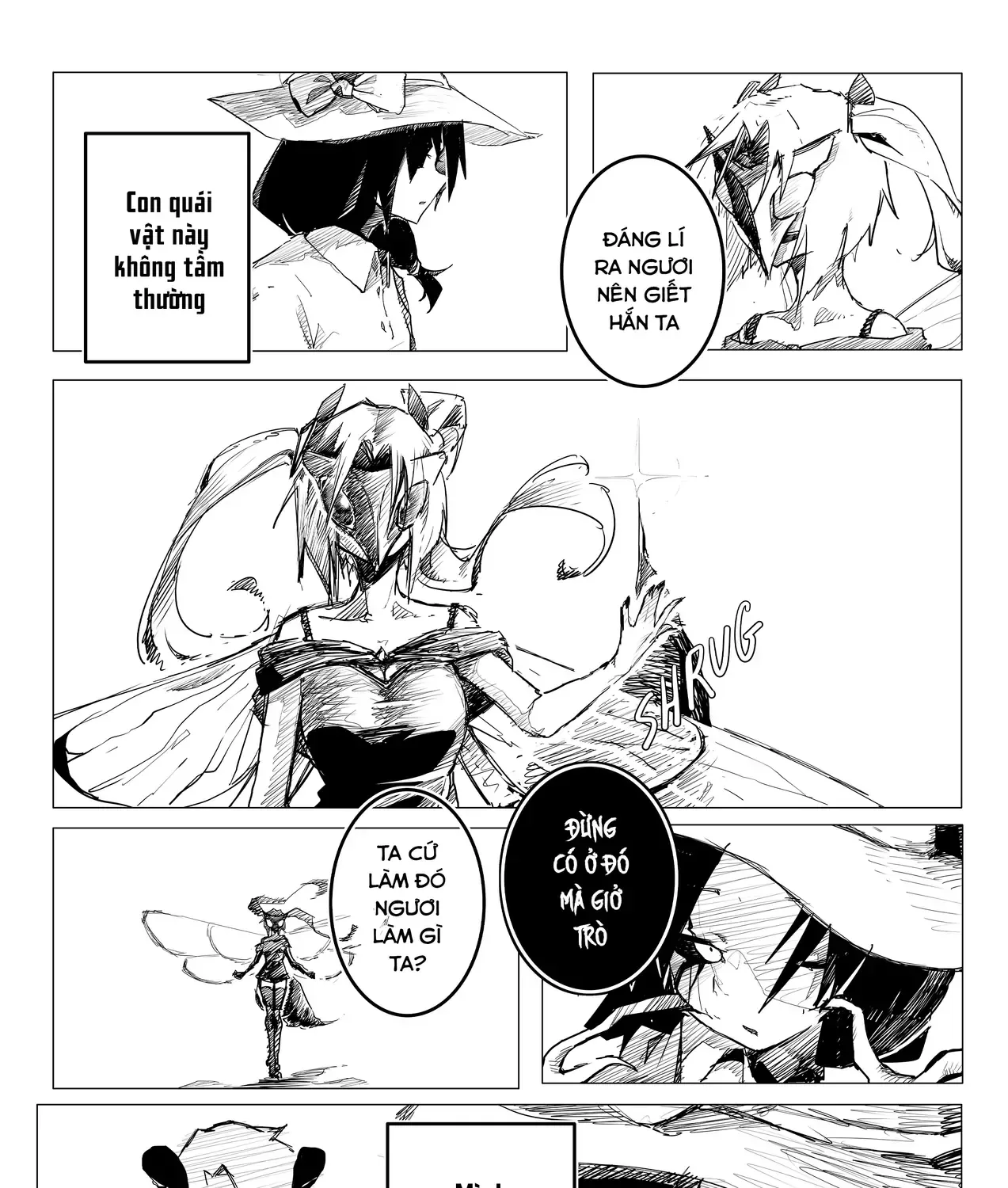 Con Gái Nuôi Của Tôi Là Sinh Vật Dị Thường Đáng Sợ Chap 4 - Next Chap 5