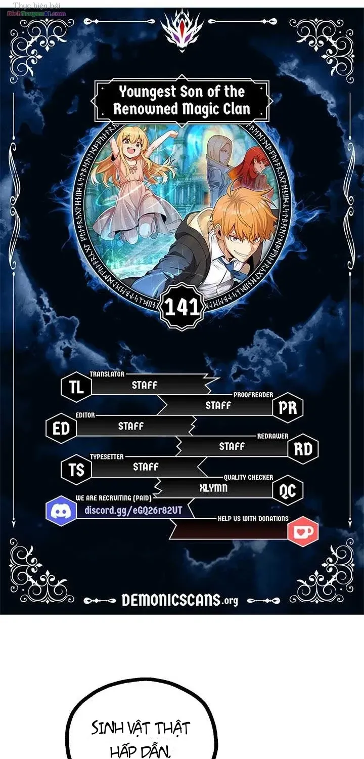 Con Trai Út Của Đại Pháp Sư Lừng Danh Chap 141 - Next Chap 142