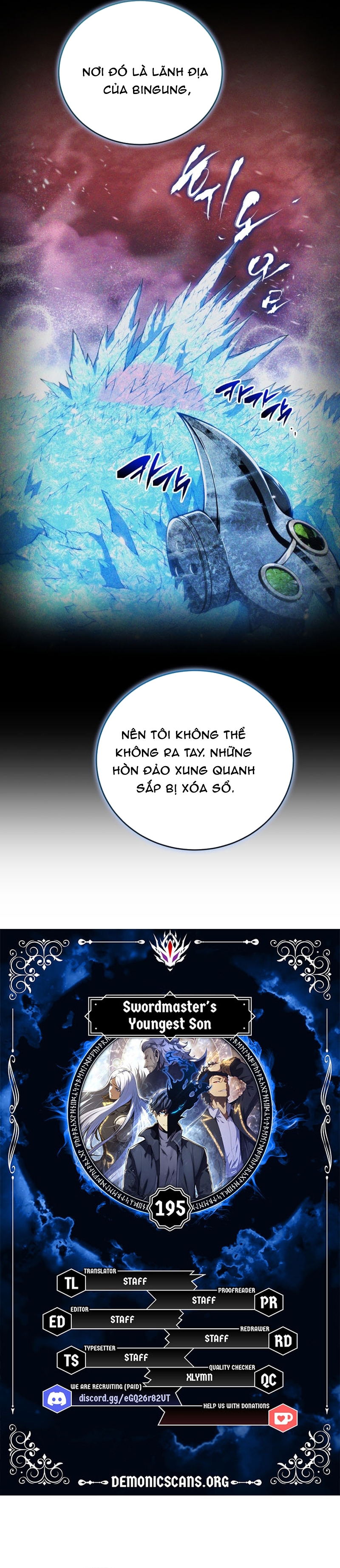 Con Trai Út Của Gia Đình Kiếm Thuật Danh Tiếng Chap 195 - Next Chap 196