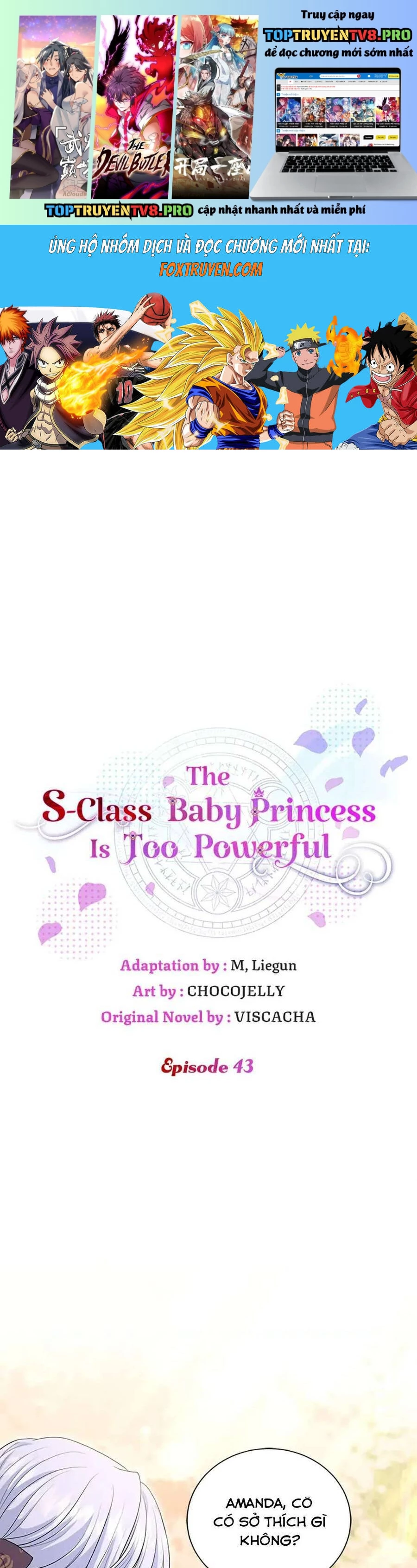 Công Chúa Bé Con Hạng S Thật Mạnh Chap 43 - Next Chap 44