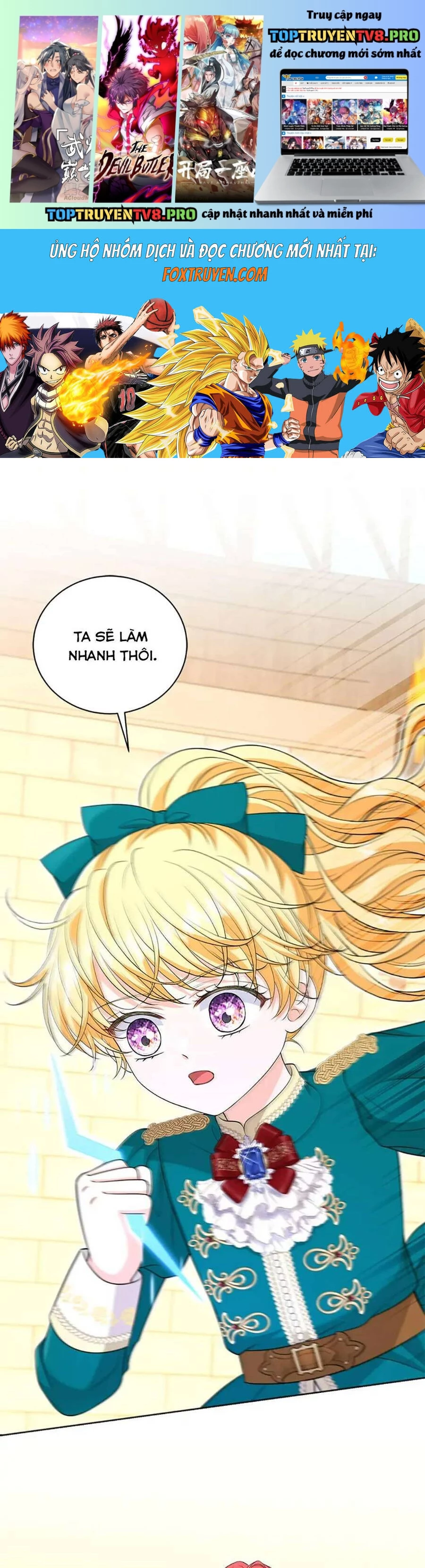 Công Chúa Bé Con Hạng S Thật Mạnh Chap 48 - Next Chap 49