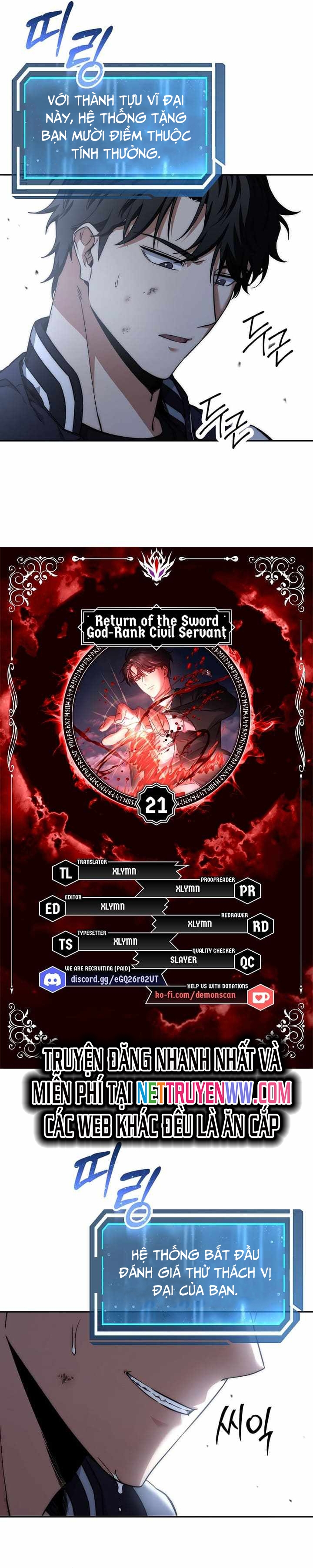 Công Thức Cấp Kiếm Thần Hồi Quy Chap 21 - Next Chap 22