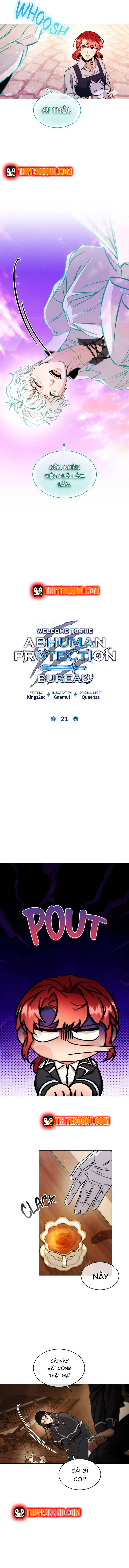 Cục Quản Lí Bảo Vệ Dị Chủng Chap 21 - Next Chap 22