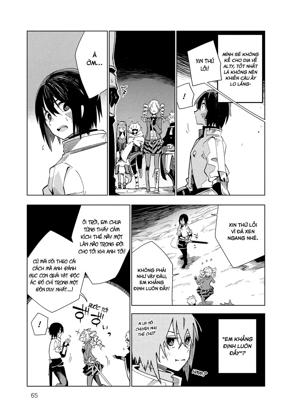 Cùng Tiến Tới Nơi Sâu Nhất Của Hầm Ngục Tại Thế Giới Khác Chap 17 - Next Chap 18