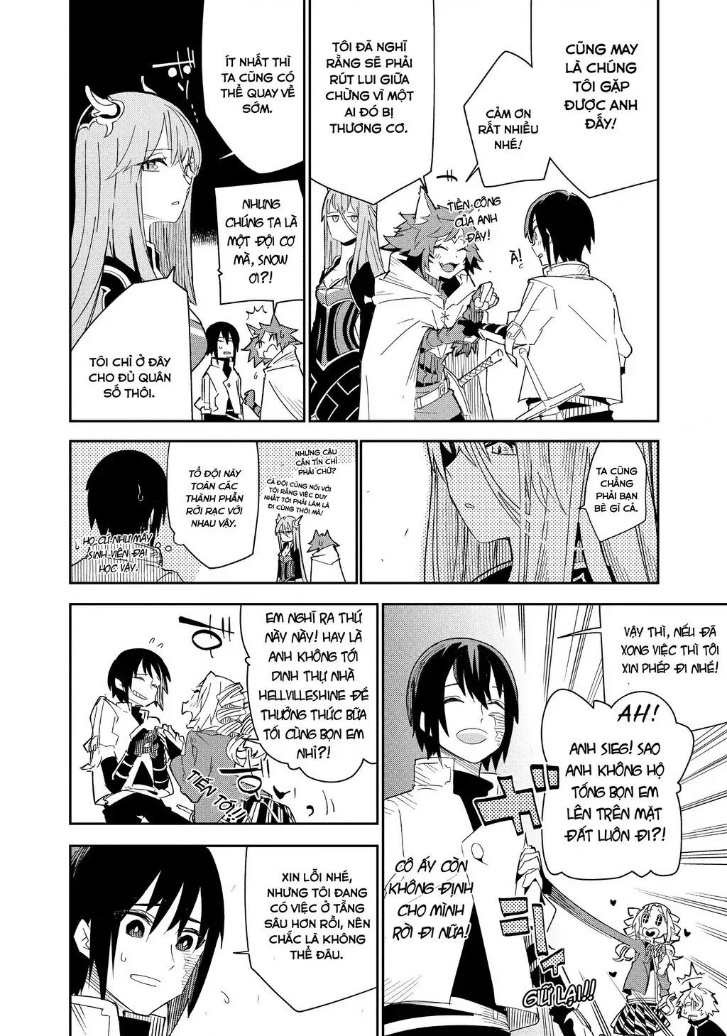 Cùng Tiến Tới Nơi Sâu Nhất Của Hầm Ngục Tại Thế Giới Khác Chap 18 - Next Chap 19