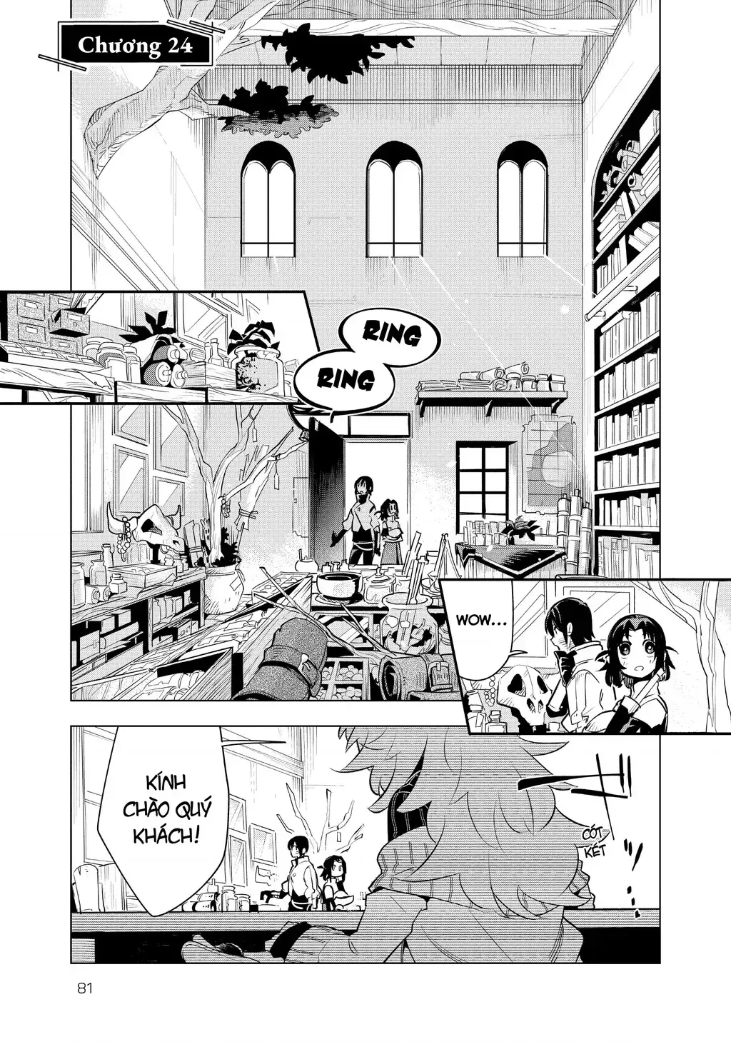 Cùng Tiến Tới Nơi Sâu Nhất Của Hầm Ngục Tại Thế Giới Khác Chap 24 - Next Chap 25