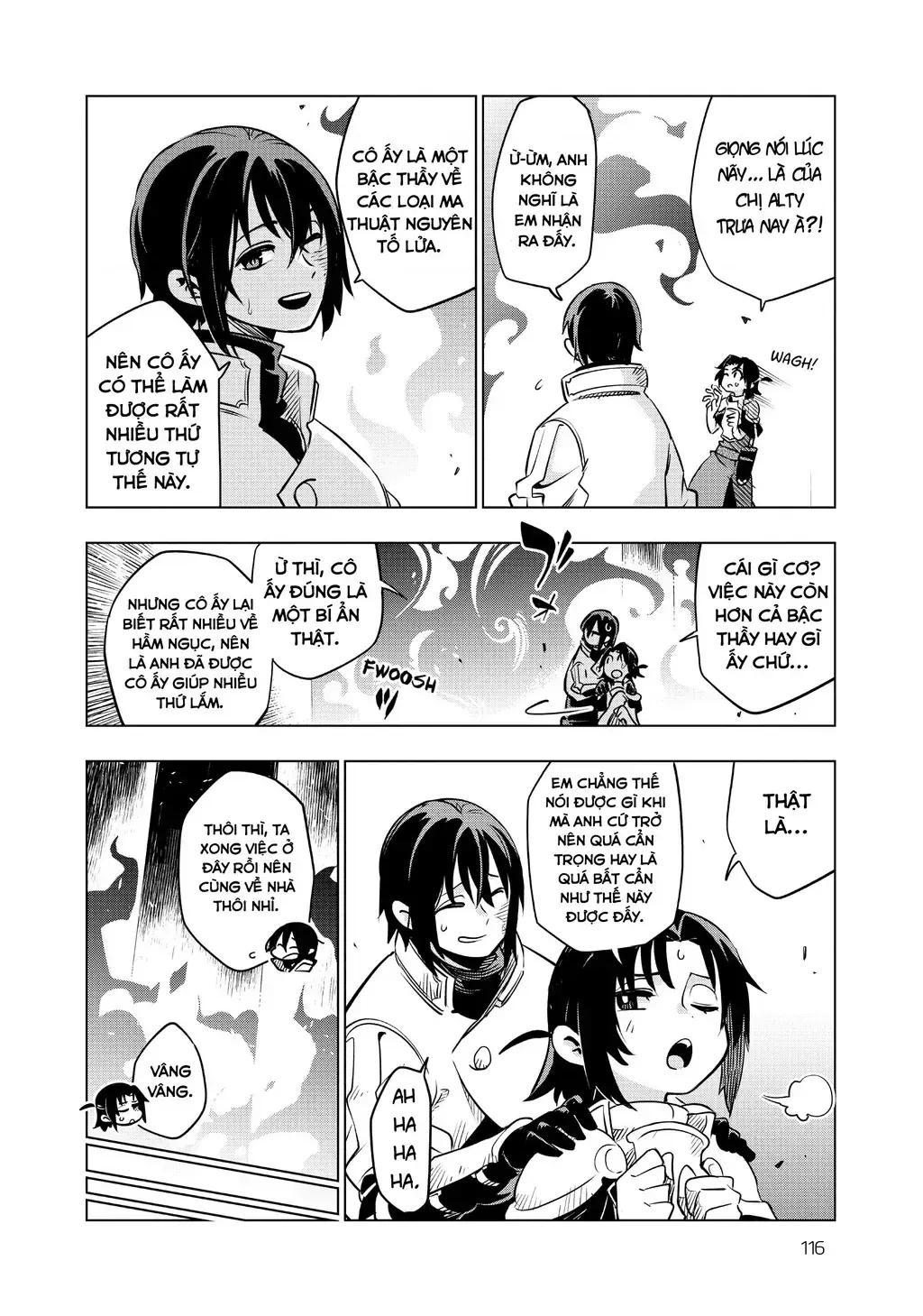 Cùng Tiến Tới Nơi Sâu Nhất Của Hầm Ngục Tại Thế Giới Khác Chap 24 - Next Chap 25