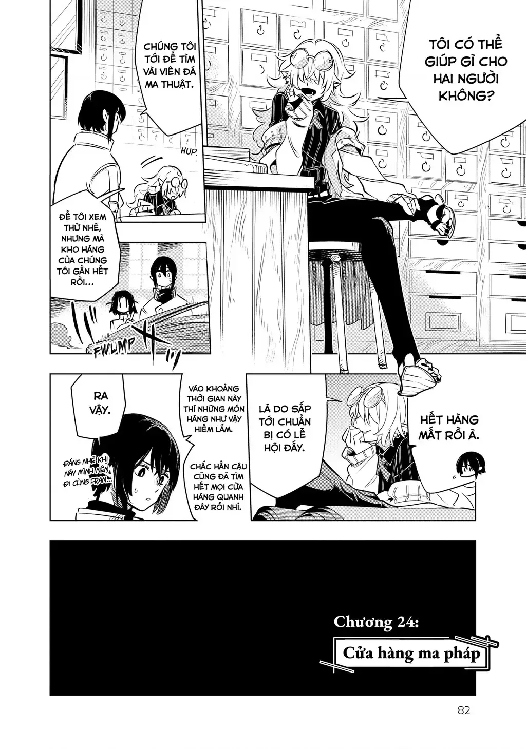 Cùng Tiến Tới Nơi Sâu Nhất Của Hầm Ngục Tại Thế Giới Khác Chap 24 - Next Chap 25