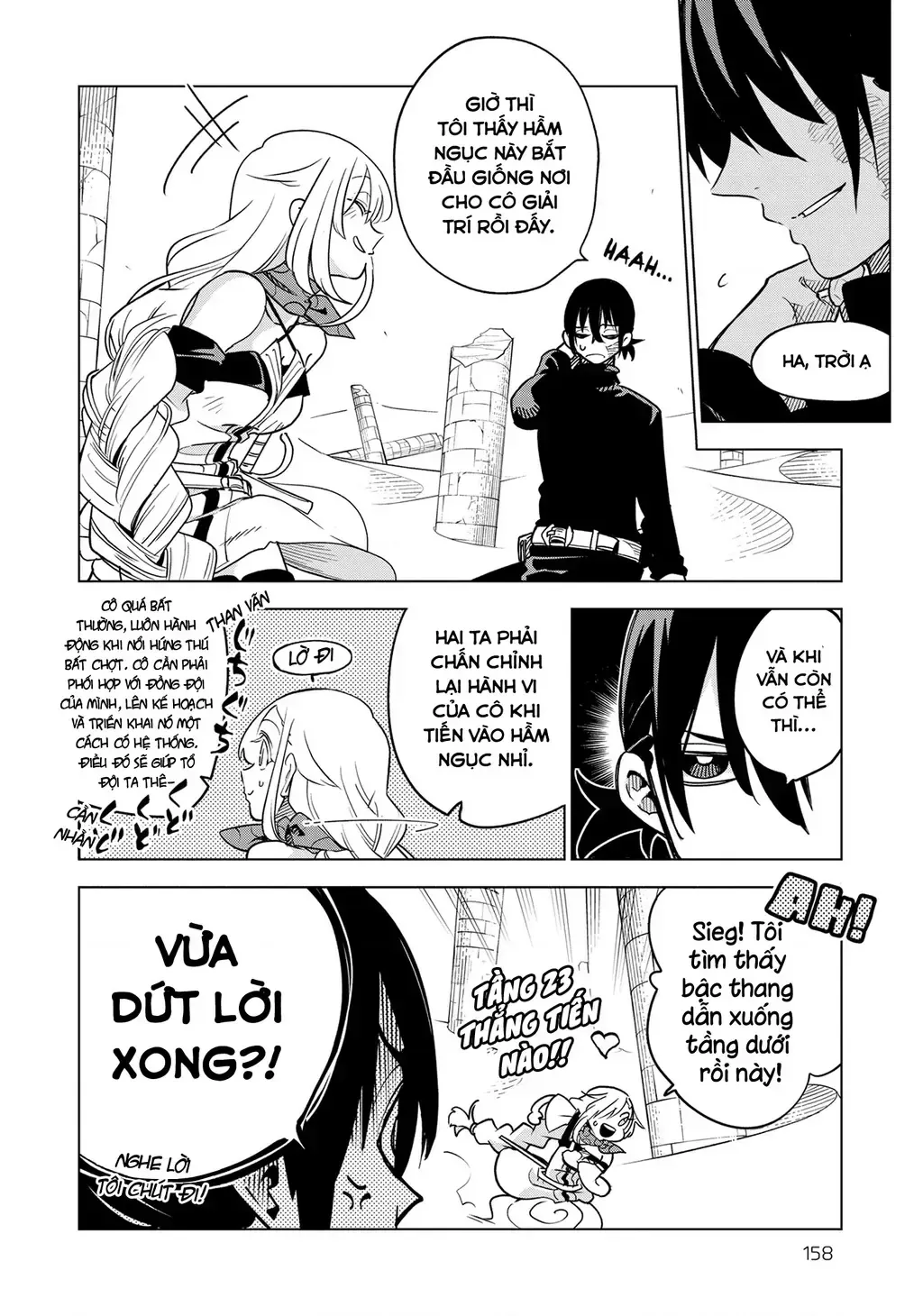 Cùng Tiến Tới Nơi Sâu Nhất Của Hầm Ngục Tại Thế Giới Khác Chap 31 - Next Chap 32