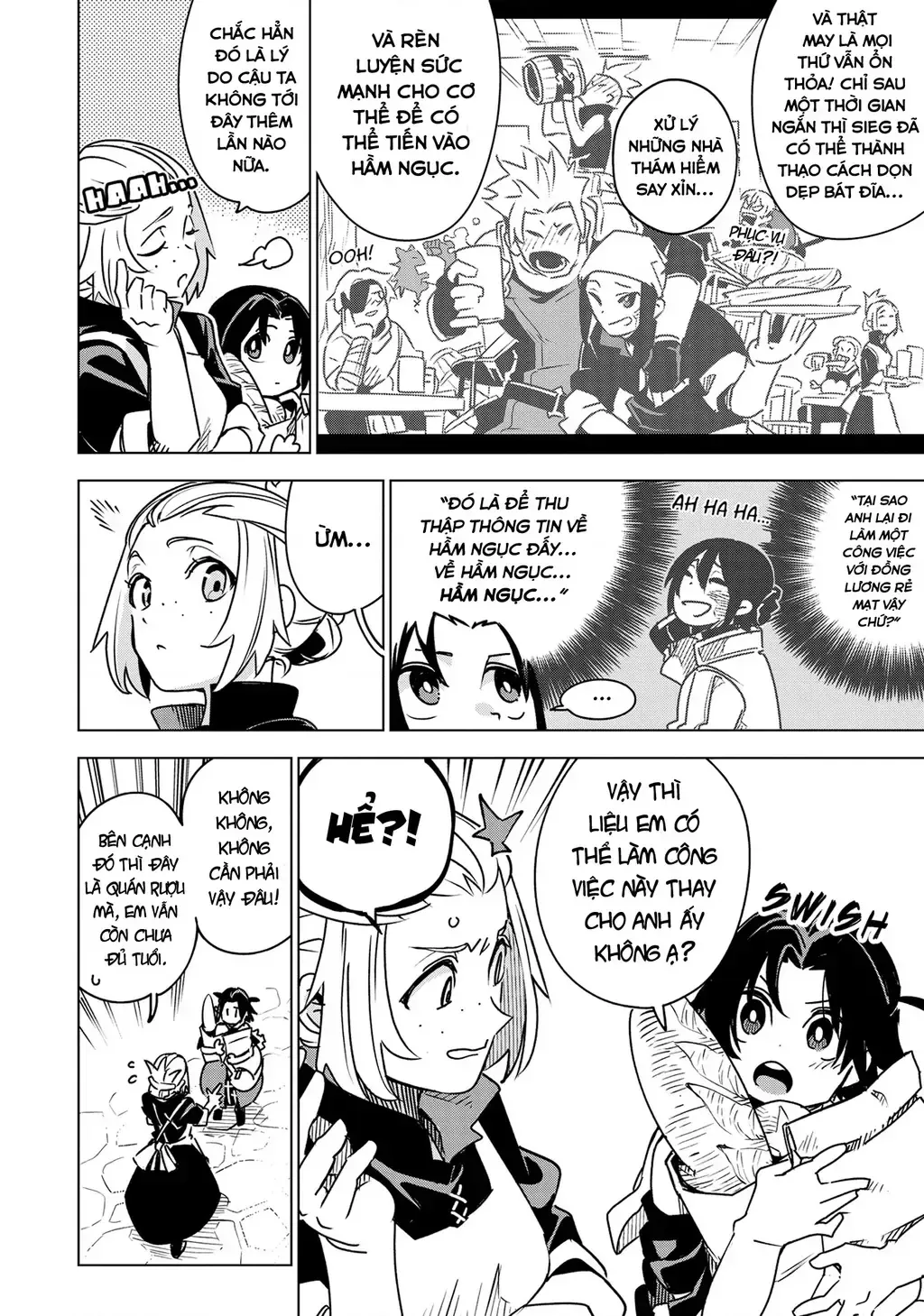 Cùng Tiến Tới Nơi Sâu Nhất Của Hầm Ngục Tại Thế Giới Khác Chap 32 - Next Chap 33