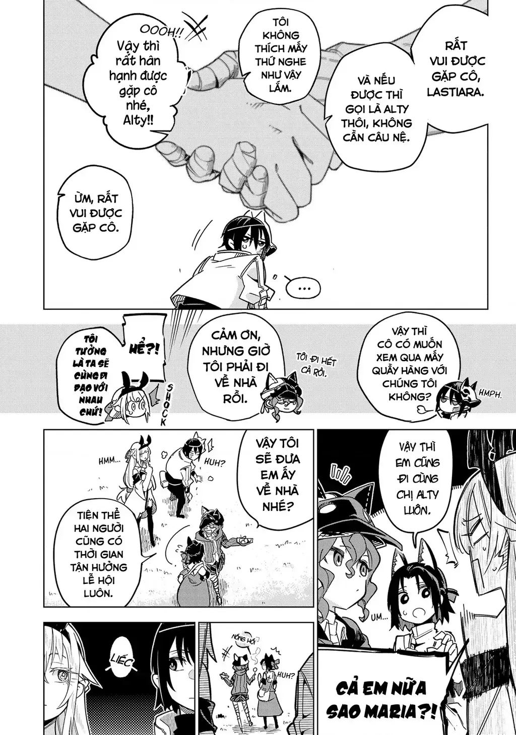 Cùng Tiến Tới Nơi Sâu Nhất Của Hầm Ngục Tại Thế Giới Khác Chap 33 - Next Chap 34